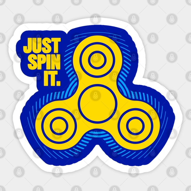Yellow fidget spinner sales